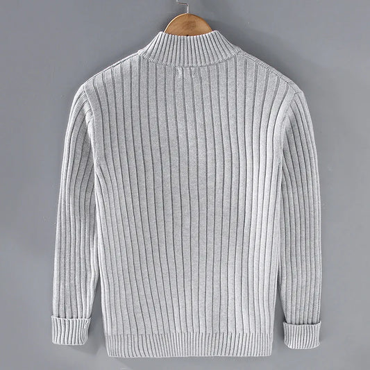 Marlowe Full-Zip Rib Cardigan