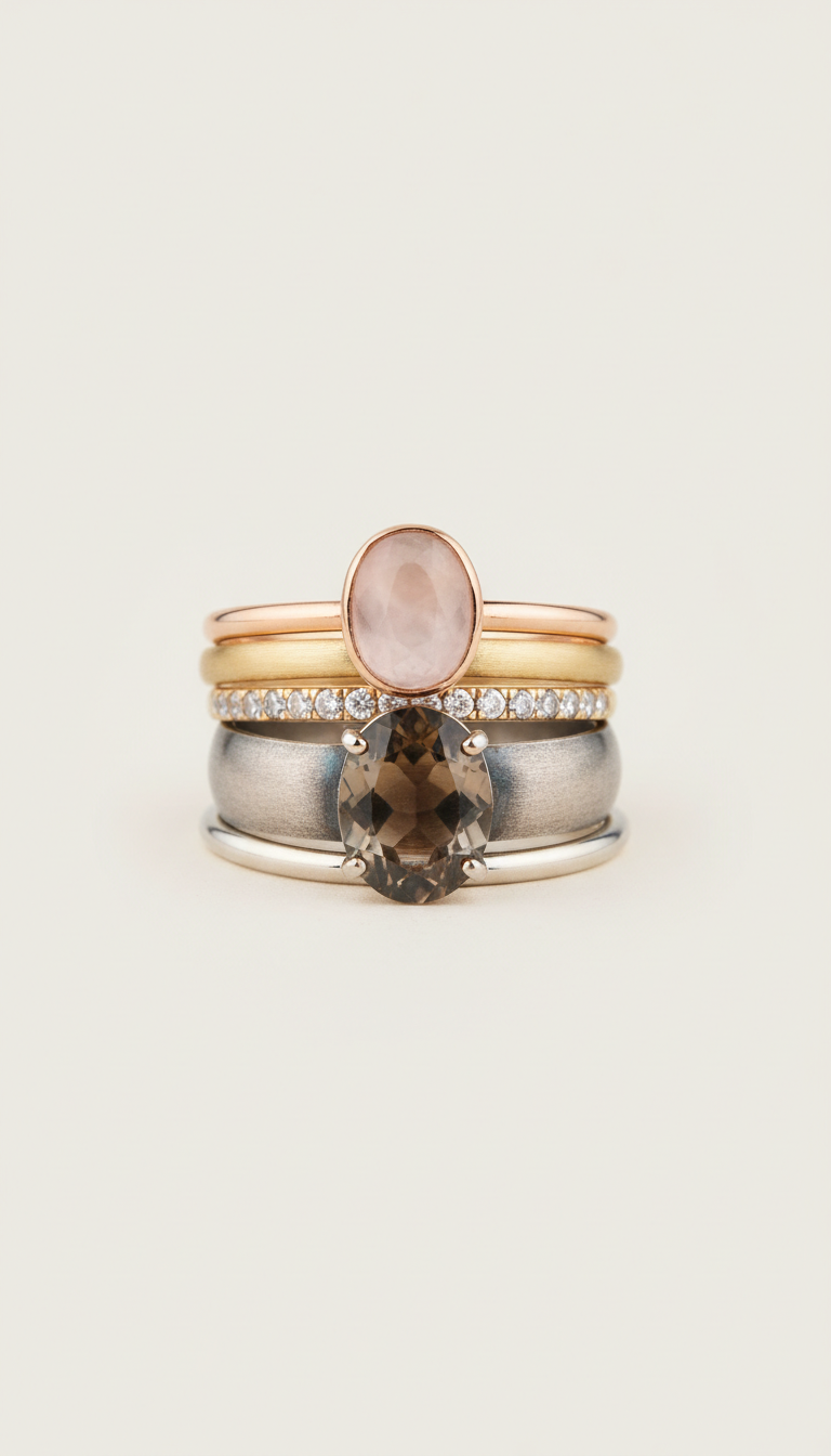 Sterling Silver Stacking Rings