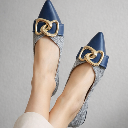 Verona Leather Flats