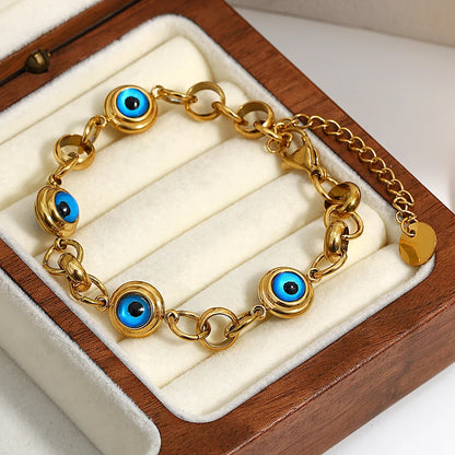 Aurora Evil Eye Bracelet